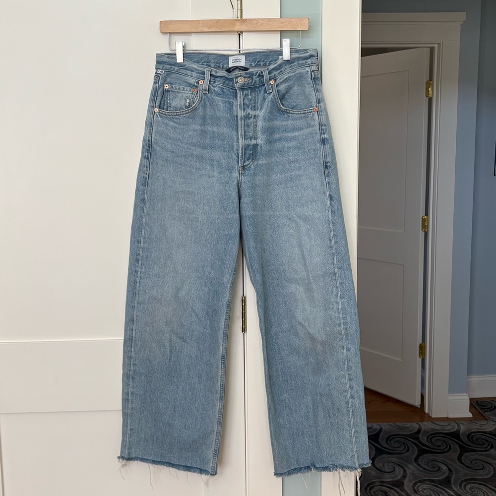 Citizens of Humanity Ayla Wide Leg Jeans 27 Skylights
